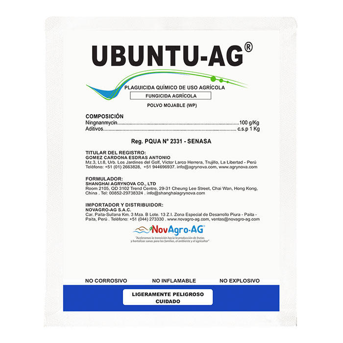 Ubuntu-AG bolsa 250 gr